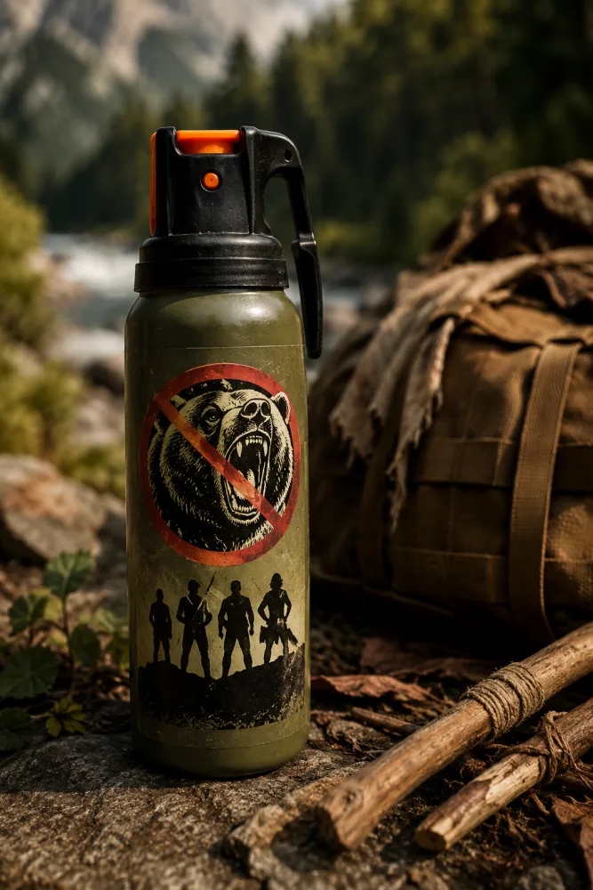 Spray Anti-Urso dos Largados e Pelados