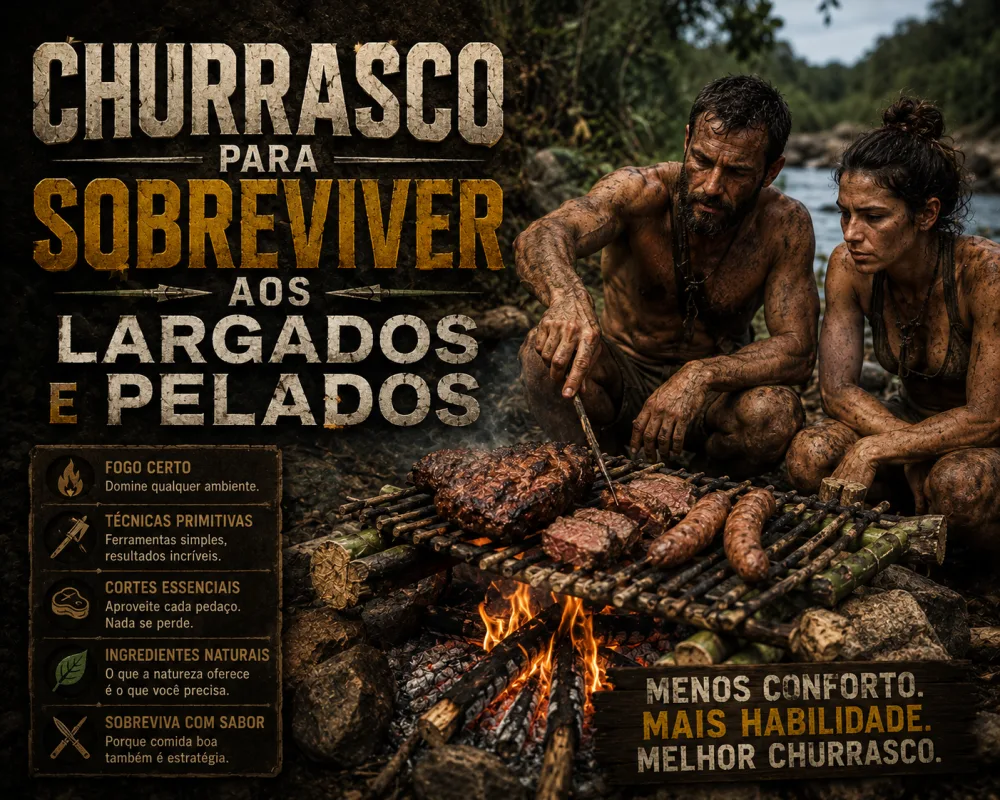 Churrasco para sobreviver aos Largados e Pelados